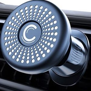 Military-Grade Magnetic Vent Hook Phone Holder for Car